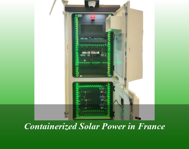 Containerized Solar Power in France